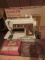 SINGER SEWING MACHINE WITH ACCESSORIES