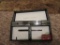 PIERRE CARDIN BOX WITH PEN ACCESSORIES, SUNGLASSES, BELTS, AND ETC