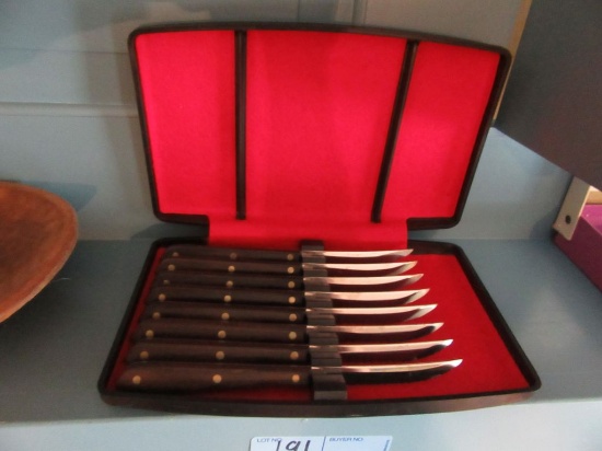 ZYLCO STEAK KNIFE SET WITH CASE