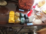 AVON PERFUME BOTTLES INCLUDING GAS PUMP CARS AND ETC