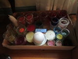 COLLECTION OF SMALL CANDLES