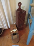 WOODEN TEA HOLDER WALL HANGING AND OTHER WOODEN WALL HANGING
