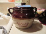 BOSTON BAKED BEANS BROWNWARE COOKIE JAR