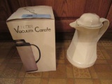 1 L VACUUM CARAFE AND THERMOS NUMBER 430 INSULATED PITCHER
