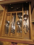 ALL AMERICAN STAINLESS FLATWARE SET BY ONEIDA