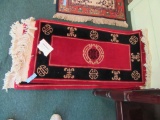 4 CHING DYNASTY WOOL RUGS. 22