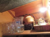 VASES BASKETS AND ETC