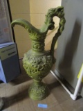 3 FOOT CERAMIC DECORATIVE PITCHER