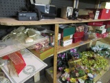 LARGE AMOUNT OF CHRISTMAS ORNAMENTS AND DECORATIONS