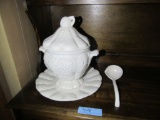 TUREEN WITH DIPPER. CALIFORNIA USA NUMBER 716