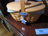 LONGABERGER BASKET CENTURY CELEBRATION SET MM WITH LIDS AND INSERTS.