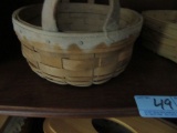 1983 LONGABERGER BASKETS. NO INSERTS