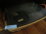 1999 LONGABERGER HOSTESS SERVICE TRAY COLLECTORS CLUB EDITION WITH INSERT
