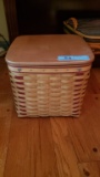 2002 LONGABERGER LARGE SWEETEST GIFT SWEETHEART BASKET. RIBBON NOT INCLUDED
