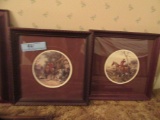 HUNTING SCENE PRINTS. NO NAME