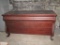 MAHOGANY DRESSER 24 X 66. MISSING MIRROR