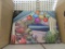 1 CASE (8 PIECES) OF LIGHTED BOHO BEACH CANVAS