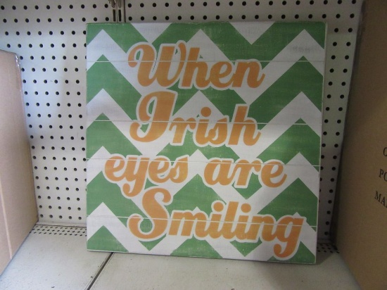 3 SMILING IRISH EYES SIGNS