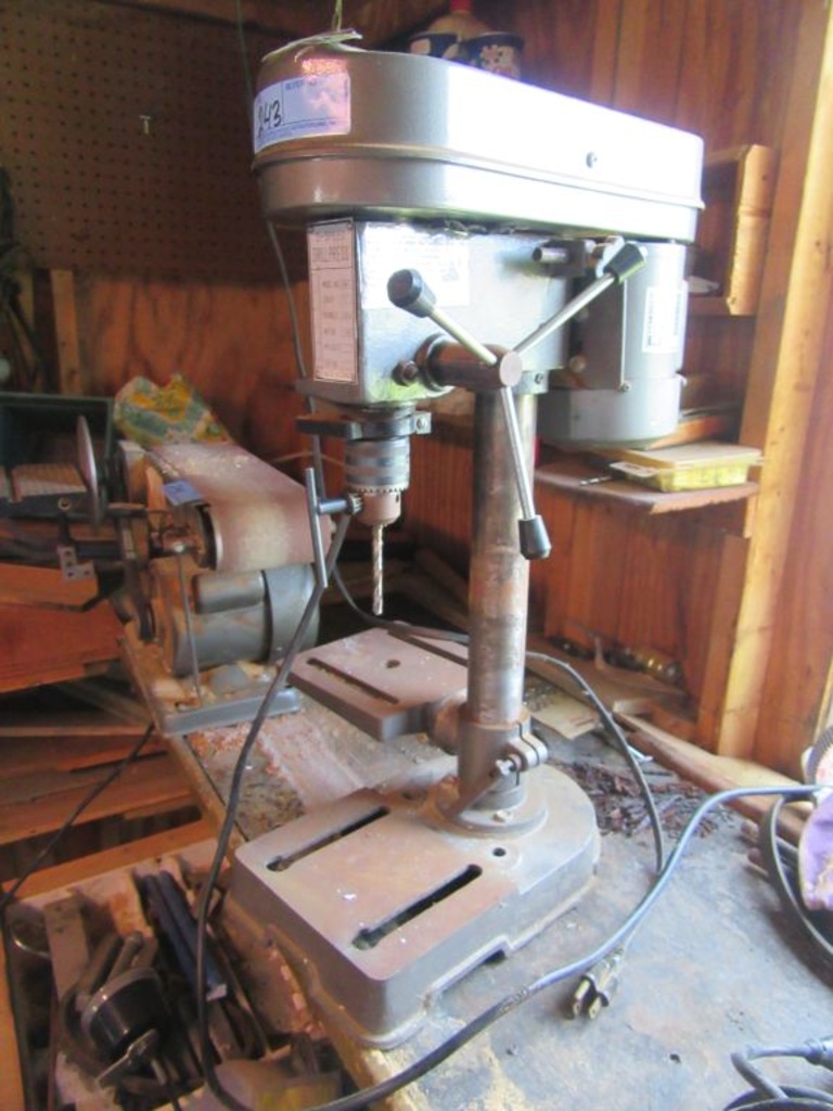 5 SPEED DRILL PRESS MODEL NUMBER ZJ4110 