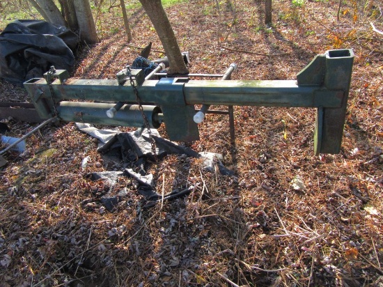 LOG SPLITTER. DOES NOT INCLUDE STAND, HYDRAULIC PUMP, OR CONTROLS
