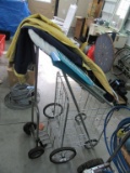CONVERTIBLE CART, OUTDOOR CHAIR, ANCHOR BAY SIZE LARGE COAT AND ETC