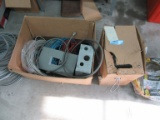 PHONE CABLE WIRE AND OTHER WIRE WITH SWITCH BOX