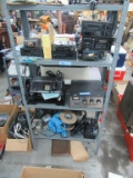 BEARCAT 210 SCANNER WITH OTHER AUTOMOTIVE RADIOS, UHF ANTENNAS, AND ETC. IN