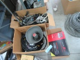 ASSORTMENT OF WIRES AND SPEAKER