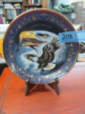 ROYAL DOULTON PROFILE OF FREEDOM COLLECTIBLE EAGLE PLATE