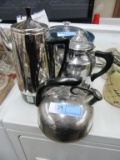 STAINLESS STEEL KETTLE AND PERCOLATORS