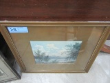 WATERCOLOR SIGNED BY C. H. SANDERSON