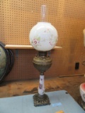 AMERICAN FLORAL OIL LAMP