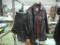 PELLEE STUDIO BY WILSONS LEATHER JACKET SIZE LARGE AND FLYING BIKES LEATHER