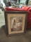 WINE GLASS FRAMED PICTURE