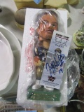 JEFF WILKINS BOBBLEHEAD WITH AUTOGRAPHED TICKET