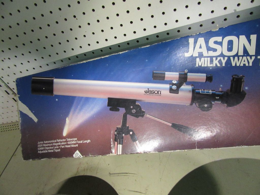 JASON JUNIOR MILKY WAY TELESCOPE 200 WITH BOX Proxibid