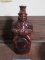BROWNWARE DECANTER. HAS BEEN REPAIRED. NO NAME.