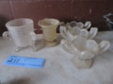 GLASS TOOTHPICK HOLDERS AND OTHERS