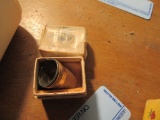 STERLING AND BRASS THIMBLES