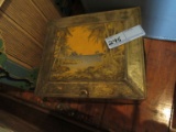 THE GLOBE SOAP COMPANY COLLECTIBLES TIN. HAS DEMO ON SIDE