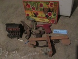 VINTAGE TOY GUNS. TARZAN IN THE JUNGLE GAME AND ETC