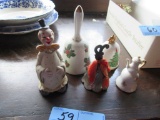 GLOBEL CHRISTMAS TREE BELL, CLOWN BELL, AND OTHER BELLS