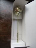 DEPARTMENT 56 PORCELAIN SLEIGHBELL CANDLE SNUFFER