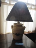 HIGHWOOD VALLEY POTTERY LAMP