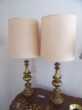 BRASS TABLE LAMPS