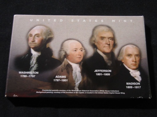 2007 UNITED STATES MINT PRESIDENTIAL $1 COIN PROOF SET