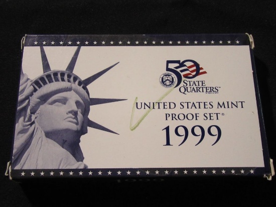 1999 UNITED STATES MINT PROOF SET