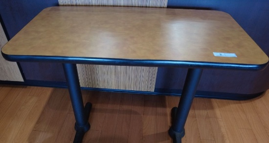 DOUBLE PEDESTAL TABLE