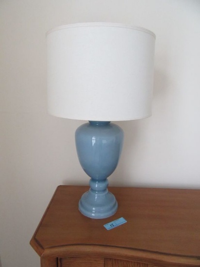 BLUE TABLE LAMP