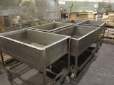 (5) STEEL PARTS CARTS